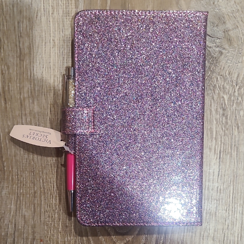 NWT Victoria's Secret Pink Sparkly Journal/Diary With Pen Limited Edition - Picture 6 of 7